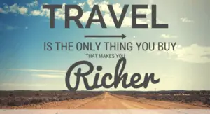 Why traveling is important